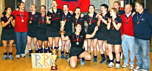 Die Damen des RRK sind mit 15 Hallen-Europacupsiegen die erfolgreichste Vereinsmannschaft Europas. Foto  Wolfgang Sternberger
