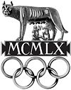 Logo der Olympischen Sommerspiele 1960 Rom  IOC