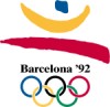 Logo der Olympischen Sommerspiele 1992 Barcelona  IOC