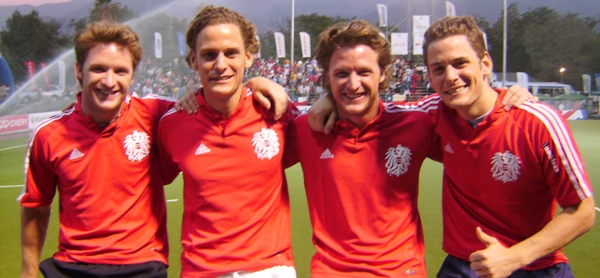 Tobias Hübner, Elmar Stremitzer, Thomas Hübner, Armin Stremitzer (v. li.). Foto: Geiger