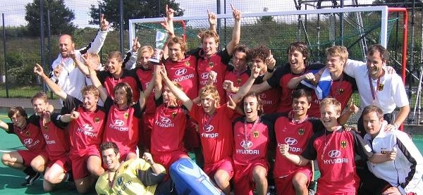 Die männliche U18 des DHB wurde 2007 Europameister.