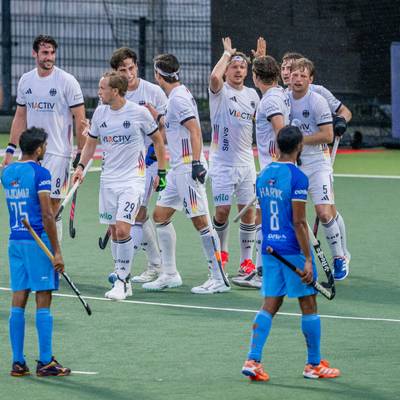 HONAMAS gagne 2-1 contre l'Inde dans la dernière seconde (stylo)